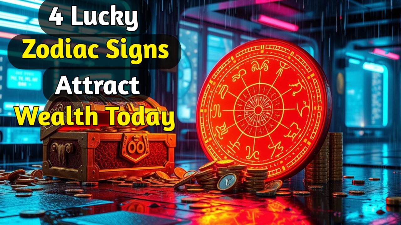 These 4 Zodiac Signs Will Attract Wealth Today