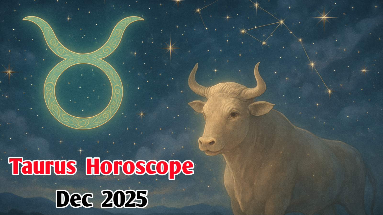Taurus Horoscope December 2025