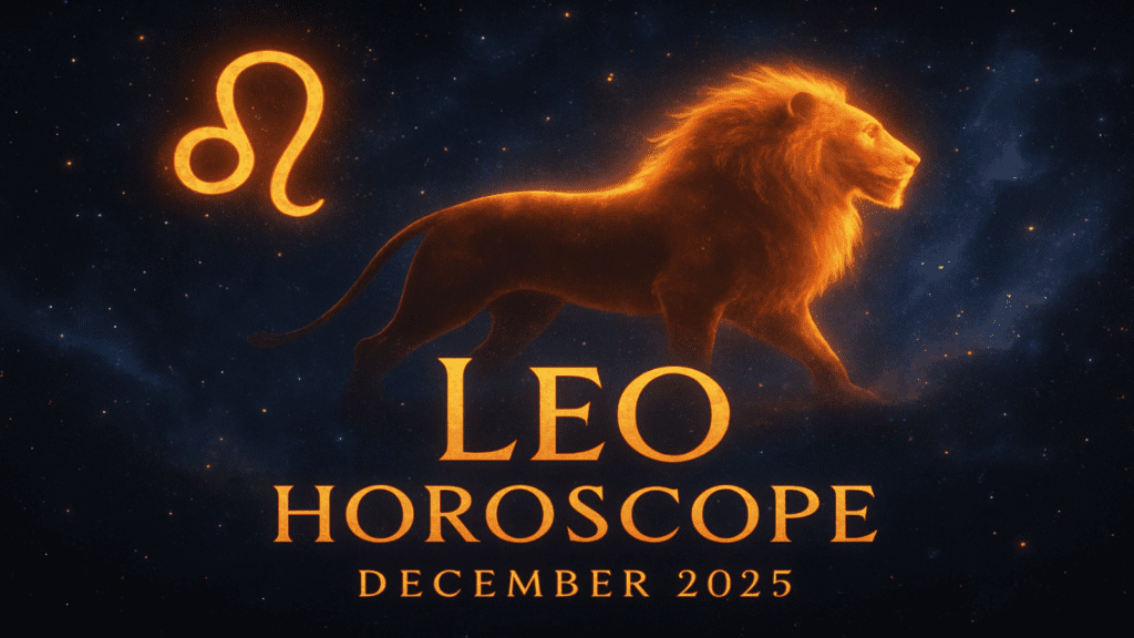 Leo horoscope December 2025