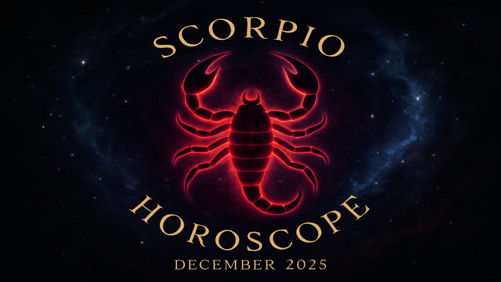 Scorpio horoscope December 2025
