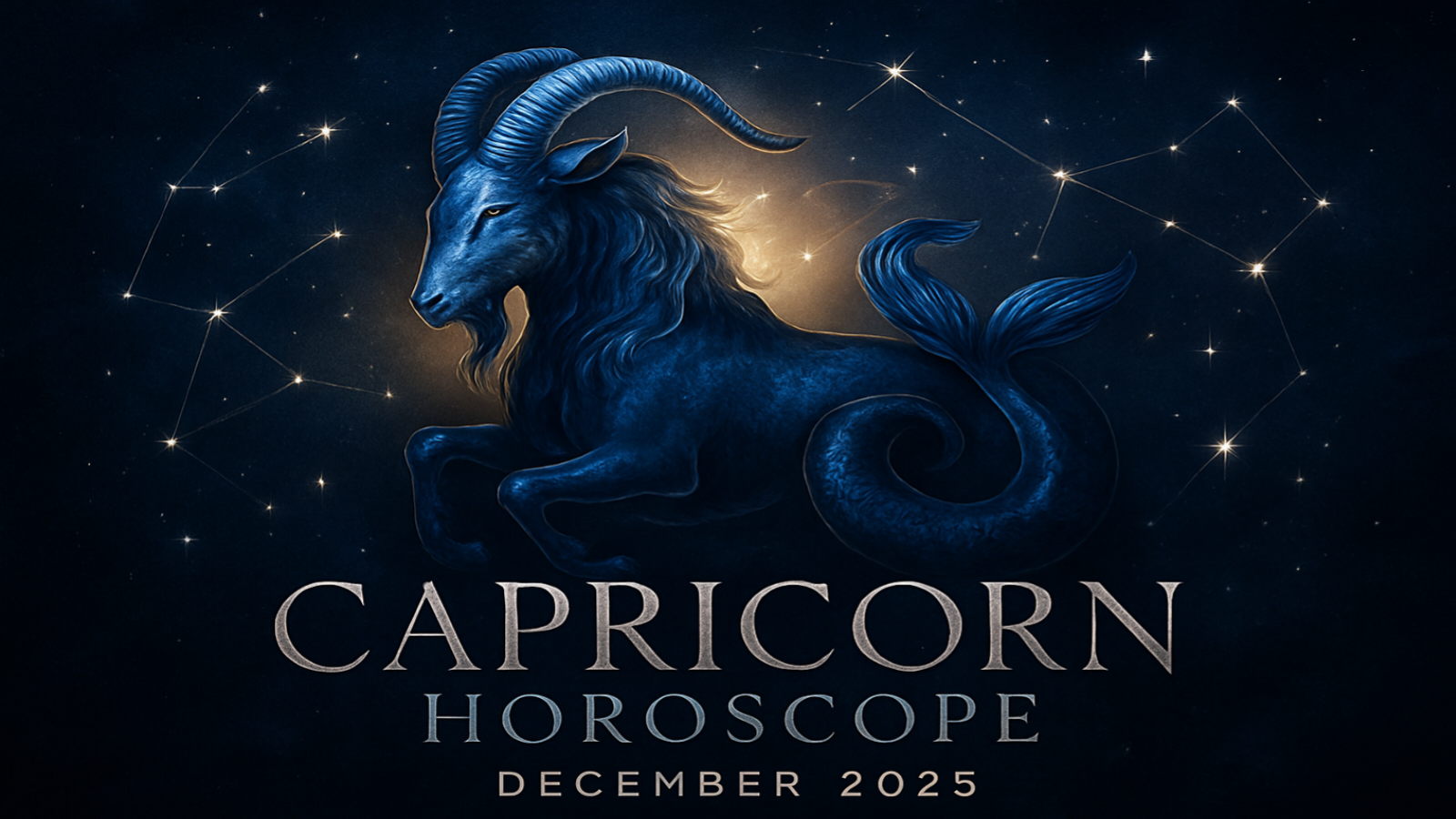 Capricorn horoscope December 2025