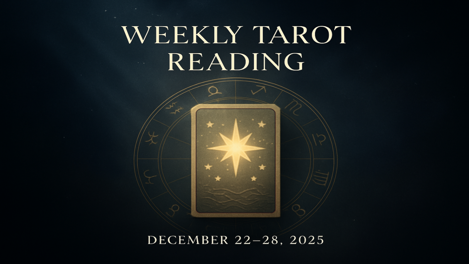 Weekly Tarot Reading