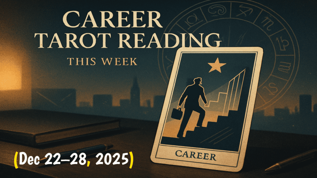 Career Tarot Reading This Week