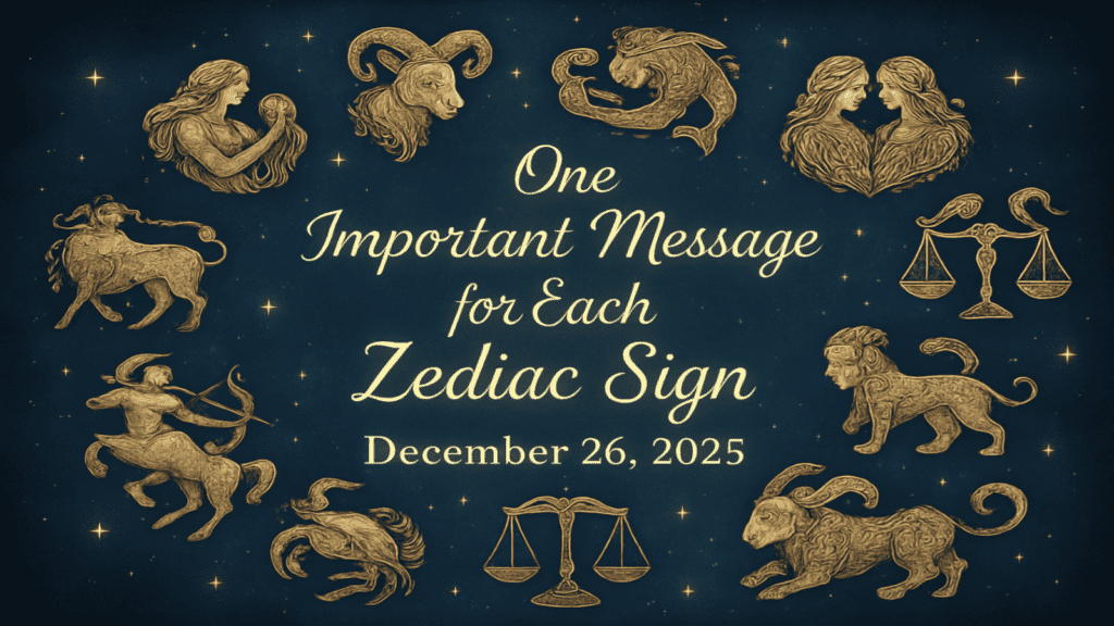 Zodiac Message Today
