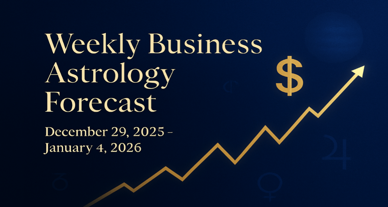 weekly business astrology forecast