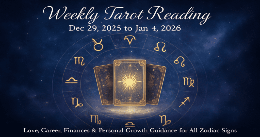 weekly tarot reading December 29 2025 to January 4 2026