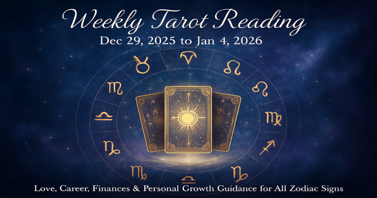 weekly tarot reading December 29 2025 to January 4 2026