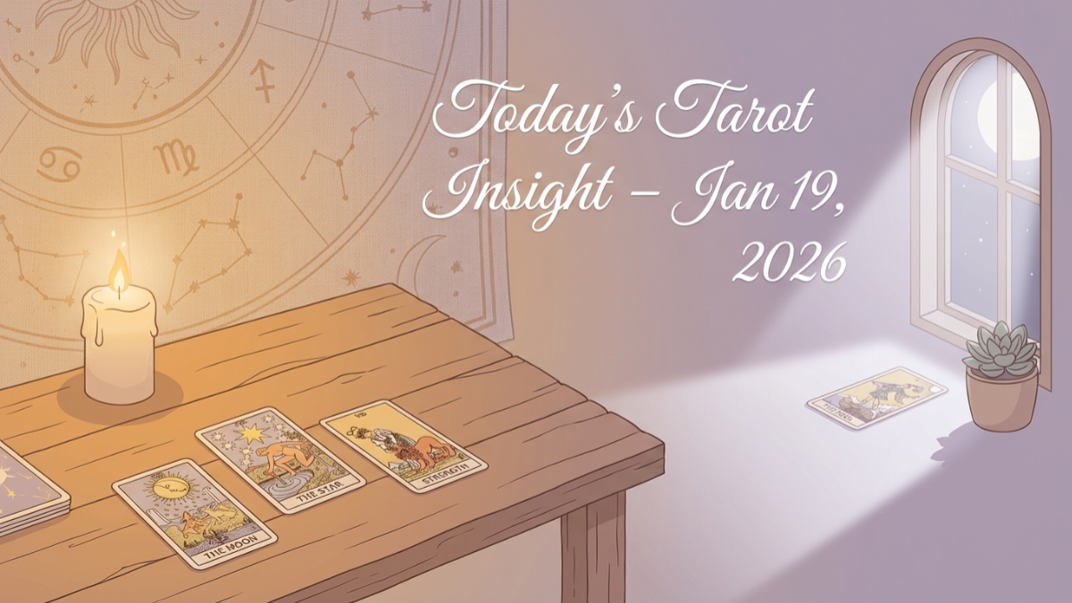 Today’s tarot insight January 19 2026 with emotional and intuitive guidance