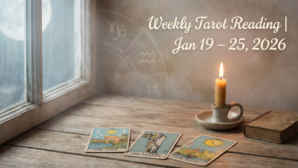 Weekly tarot reading January 19 to 25 2026 for all zodiac signs