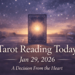 Tarot reading today January 29, 2026 showing heart-centered guidance and calm spiritual energy