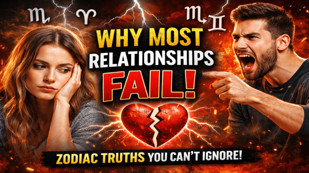 Zodiac love compatibility and why relationships fail