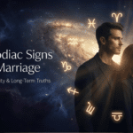 Zodiac signs and marriage compatibility concept