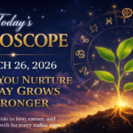 Today Horoscope March 26 2026