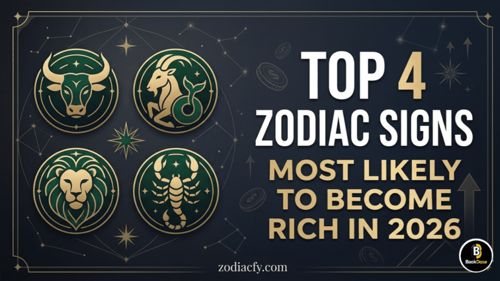 Top 4 Wealthy Zodiac Signs 2026 