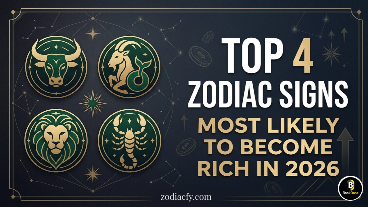 Top 4 Wealthy Zodiac Signs 2026